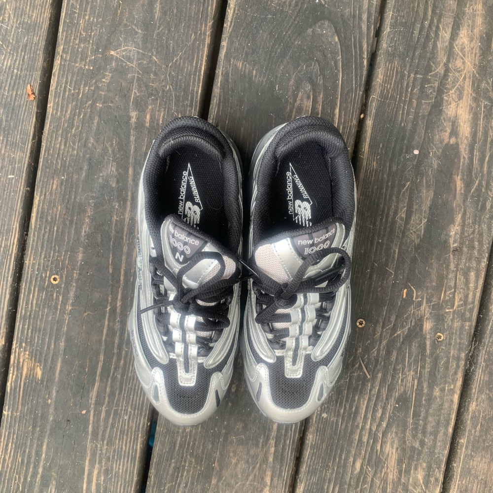 New Balance Kids' Sneakers in Black and Gray
